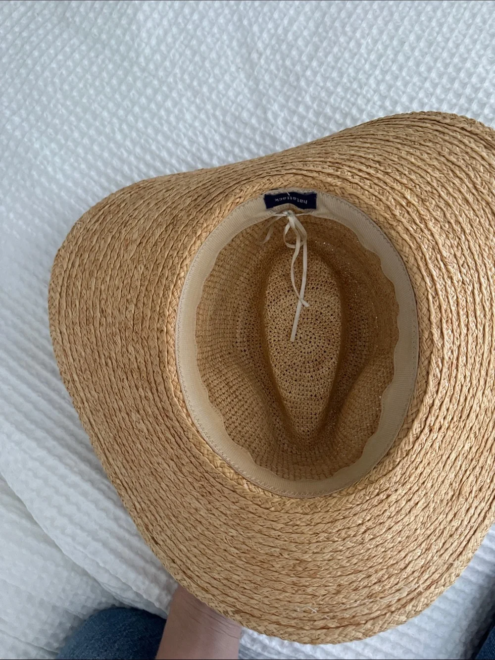 hatattack Straw Sun Hat in Natural